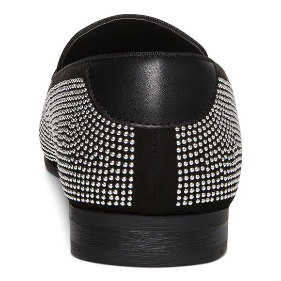 STEVE MADDEN Mens Black Studded Mezmoryz Almond Toe Slip On Slippers Shoes 7 M - Picture 2 of 4